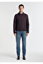 Elastic Waist Brown Jacket Regular Fit / Normal Cut 0110951-70219 - 4