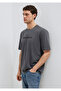 Istanbul Printed Anthracite T-Shirt Loose Fit / Comfortable Cut 0613594-80106 - 2