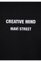 1991 Printed Black T-Shirt Loose Fit / Comfortable Fit 0612540-900 - 8
