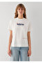 California Printed Ecru T-Shirt Regular Fit / Normal Cut 1613894-70057 - 4