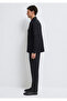 Black Linen Blend Black Shirt Regular Fit / Normal Cut 0211980-900 - 5