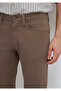Jake Dark Brown Gabardine Trousers 00422A2788 - 6