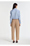 Beige Pleated Trousers 1011147-70215 - 5