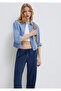 Plaid Cropped Shirt Loose Fit / Loose Comfortable Cut 1211401-83971 - 2