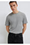 Gray Basic T-Shirt Fitted / Bodycon Cut 0613176-80018