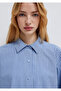 Plaid Cropped Shirt Loose Fit / Loose Comfortable Cut 1211401-83971 - 5