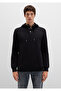 Black Hooded Black Sweatshirt 0S10384-900 - 4