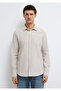 Beige Shirt Slim Fit / Slim Fit 0211656-70145 - 3