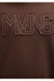 Mvjns Printed Hooded Brown Sweatshirt 0S10346-88067 - 6