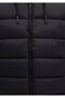 Hooded Black Puffer Vest Regular Fit / Regular Cut 0110604-71379 - 8