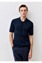 Navy Blue Knitwear Polo 0710309-70490