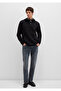 Black Hooded Black Sweatshirt 0S10384-900 - 2