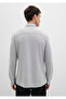 Gray Knitted Shirt Slim Fit / Slim Fit 0211513-80018 - 5
