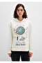 Rick and Morty Printed Ecru Sweatshirt 1S10468-80194 - 4