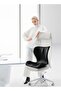 Ergonomic Memory Foam Seat and Lumbar Support Cushion for Office Chair,Posture Correcting Back Pillow - 6