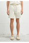 Dayton Casual Ecru Jean Shorts 0410093-90390 - 4
