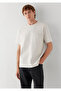 Grey Basic T-Shirt with Pocket Detail Loose Fit / Loose Relaxed Fit 066248 -70080 - 2