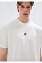 Pro Logo Ecru T-Shirt Loose Fit / Comfortable Loose Cut 0612745-70057