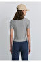 Black Striped Polo T-Shirt Fitted / Fitted Cut 1613505 -86625 - 3