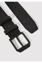 Black Faux Leather Belt 0911653 -900 - 5