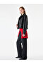 Cotton Buttoned Regular Waist Straight Leg Denim Trousers - Straight Fit Jean - 3
