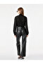 Gipeli Slim Fit Long Sleeve Lace High Neck Blouse - 4