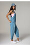 Classic Denim Open Jean Overalls 1010035-89227 - 2
