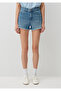Cherry 90S Shaded Indigo Blue Jean Shorts 1410022-87070 - 4