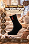Original Women's Real Thermal Winter Socks, Thick Cotton Towel Socks, Soft, Breathable, Skin-Friendly, Flexible, All-Day Comfort, Premium Thermal Socks for Cold Days |   1 Pair - Black - 7