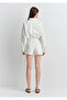 Fiora 90S Off-White Jean Shorts 1411222-89782 - 4