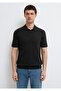 Black Black Knitwear Polo Muscle Fit 0710249-900 - 3