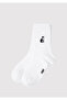 Cat Embroidered White Socks 1913433-620
