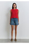 Millie 90S Dark Blue Jean Shorts 1458989751 - 4