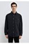 Aidan Black Anthracite Jean Shirt Regular Fit / Normal Cut 0210588-85622 - 3