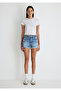 Rosie 90s Dark Jean Shorts -1447433874 - 4