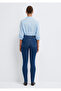 Serenay Gold Shape Dark Jean Trousers 100980-33687 - 5