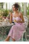 Rochie midi, mov - S - 8