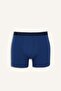 Regular Fit Striped and Plain 2-Piece Boxer I4019Ax26Au - 5