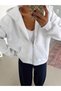 Zippered Pocket Sweatshirt - Gray - 5