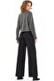 Mixray Plush Textured Crop Knit Sweater - 3