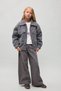 Zippered Pocket Cashmere Jacket Coat for Girls H3100A826Au - 2
