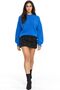 Mixray Relaxed Fit Round Neck Thick Knit Sweater - 3