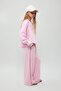 Crew Neck Printed Sweatshirt Top Jogger Sweatpants 2-Piece Set I5712A826Au - 2