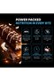 PB 40% Protein +Crisp Choco Coco Bar – 40% High Protein Chocolate Coconut Crispy Sports Bar | 12 x 40g | Protein Bar for Gym, Muscle Recovery & Fitness - 5