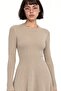 Mixray Crew Neck Mini Dress - 3