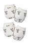 Bird Organic Cotton Baby Newborn 2 Pair Gloves Set-cream - 4