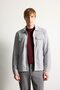 Slim Fit Slim Fit Polo Neck Zipper Coat D7533Ax25Sp
