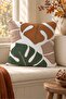 Autumn Themed 43X43 Velvet Cushion Cover - 3