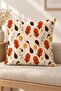 Autumn Themed 43X43 Velvet Cushion Cover - 3