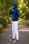 Hooded Pocket 3 Thread High Quality Unisex Women Men Sweatshirt - 6
